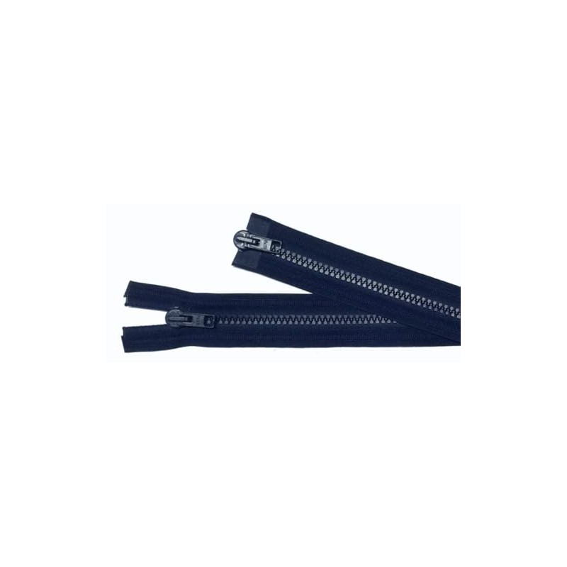 Zip Plastic 2-Way Separable 59 cm Dark Blue