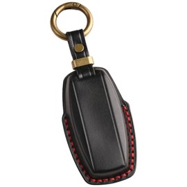 [smart+] YKK Pocket Key Cover, Premium Genuine Leather, Remote Control, Smart Key Case, YKKAP Entrance Door, Smart Control Key, Housewarming Gift, Black