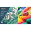 Artme Soft Pastel Paint Sticks Set 24 Assorted Vibrant Colours