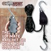 Rope Ratchet Heavy Duty 1/2" Hoist with Locking Pulley, Adjustable