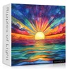 Impossible Puzzle for Adults 1000 Pieces, Ocean Sunset Puzzles with
