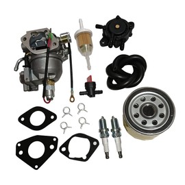 Goodfind68 New Carburetor Fuel pump Oil Filter Compatible With Craftsman GT5000 DGT6000 DTS6000 With 27HP Kohler 721cc Garden Tractor Husqvarna 24HP RZ5424 RZ4623 Cub Cadet LT1050 Lawn Tractor