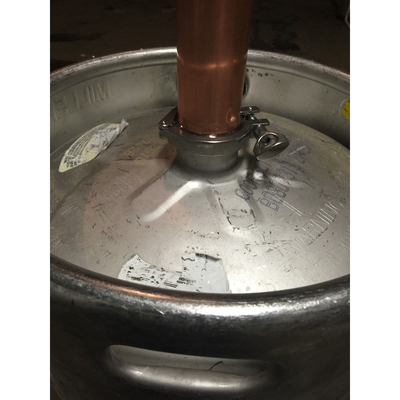 Replacement for Beer Keg Still Adapter Kit 2" Tri Clamp,