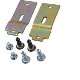 ADAMS RITE Lock and Latch Mounting Tab Kit, Universal, for Flat/Radiused Door