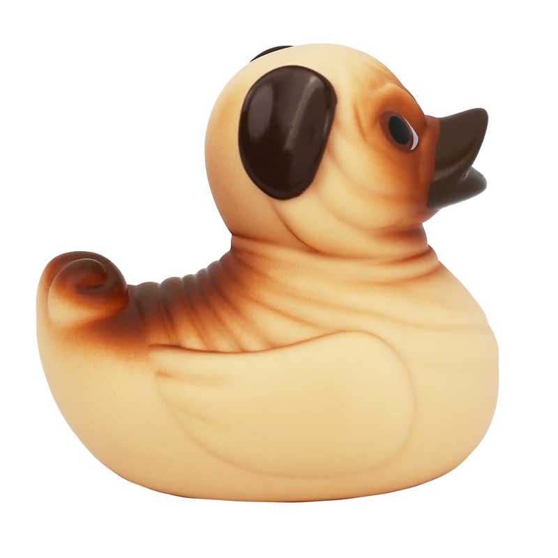 PUG RUBBER DUCK Novelty Gift Collectable