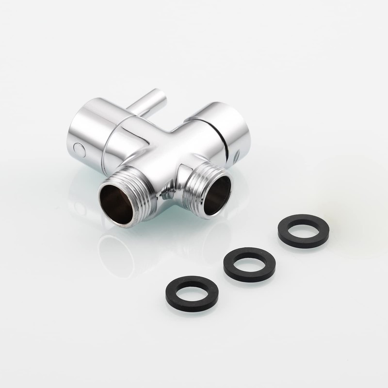 CIENCIA G1/2" Bathroom Angle Valve for Solid Brass 3-Way Shower
