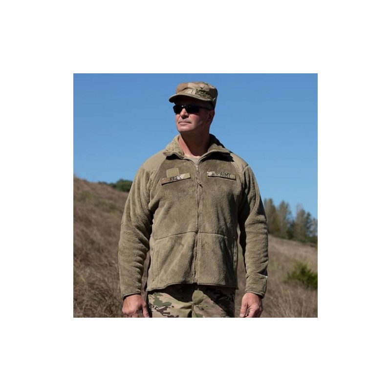 Propper Standard Gen III Jacket 100% Poly Fleece, Tan, Large