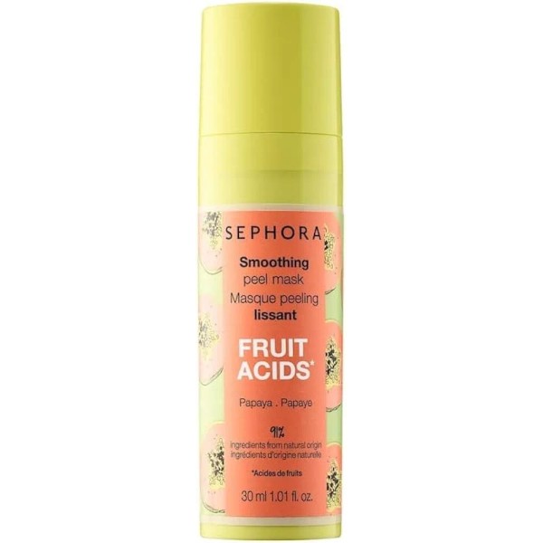 SEPHORA Smoothing Peel Mask FRUIT ACIDS Papaya 1.69 fl.oz /
