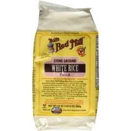 Bob's Red Mill Gluten Free White Rice Flour (24 Ounce (Pack of 2)