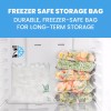 FPN Plastic Freezer Bags 1 Gallon 60 CT- BPA Free,