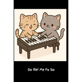 Do Rei Me Fa So: 6x9 Lined Notebook for your Friends, Family, Classmates & Colleagues, 108 Page, Secret Santa Gift Idea