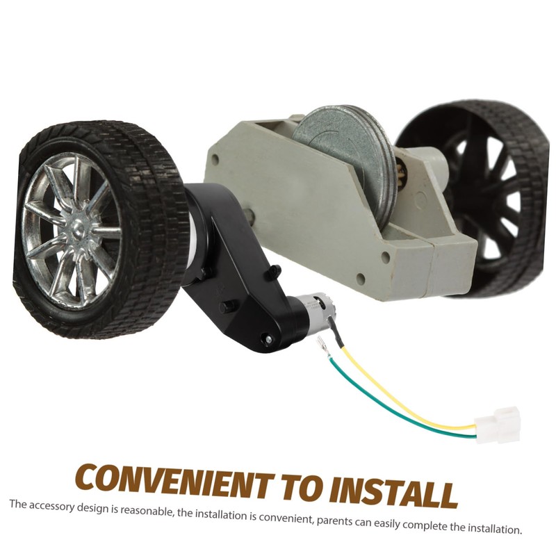 WOONEKY Electric Vehicle Motor for Kids Car Engine Gear Case