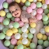 MEOWBABY Foam Ball Pit 35 x 11.5 in /200 Balls