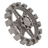 Metal Fingertip Gyroscope Round Shaped Reduce Anxiety Rotating Decompression Toy