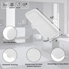 MicoYang Silicone Bathroom Soap Dishes with Drain Spout-Bathroom and Kitchen