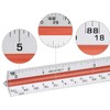 Nicunom 3 Pack Architectural Scale Ruler, 12" Triangular Architect Scale