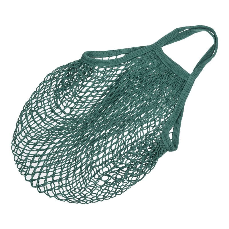 MECCANIXITY Cotton Mesh Bag, 15x13.8" Reusable Washable Mesh Net String