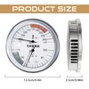 Sauna Thermometer 2 in 1 Fahrenheit Thermometer Hygrometer for Sauna