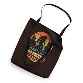 Mushroom Sasquatch Bigfoot, Ready To Hunt Mushrooms Tote Bag