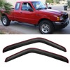 in-Channel Rain Guards for 1993-2011 Ford Ranger Regular/Extended Cab, 2PCS