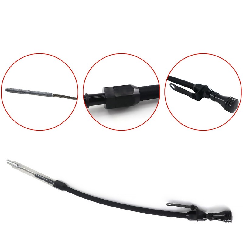 LS Truck Flexible Oil Dipstick Black for LS Car Engines