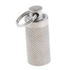 zalati Portable Pill Case, Titanium Mini Waterproof Pill Box Dispenser,