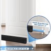 MAXTID Under Door Draft Stopper 36 inches Grey Door Draft