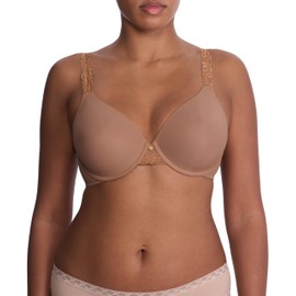NATORI Women Body Double Full Fit Bra (Suntan, 34D)