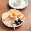Zhenghebuy Set of 6 Egg Cups Funny Egg Cups Stackable