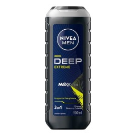 Nivea Men Deep Extreme Jabn Lquido 3en1 500ml