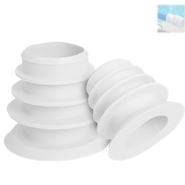 Gekufa Pool Cleaner Skimmer Cone Hose Adapter Replacement for Zodiac Baracuda W70263 W63900 & Pentair Kreepy Krauly K121110 – Fits 1-1/2" to 2" Pool Vacuum Hose