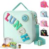 Bolsa De Almuerzo Sonriente,Loncheras Escolares Portátil，adecuado Para Excursiones Escolares, Picnics