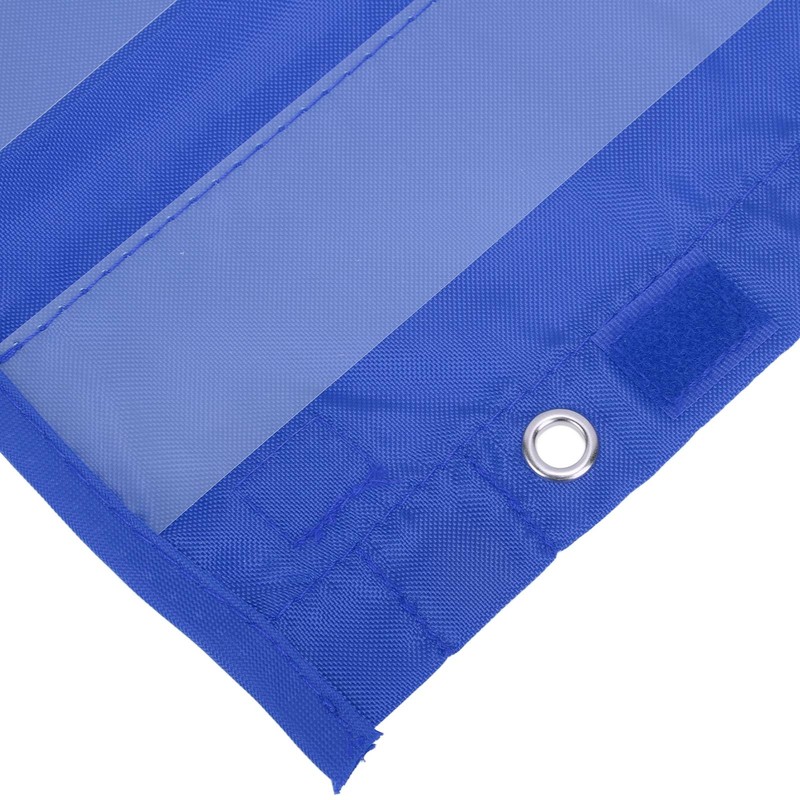 Magnetic Pocket Chart 5 Rows Transparent Schedule Pocket Chart for