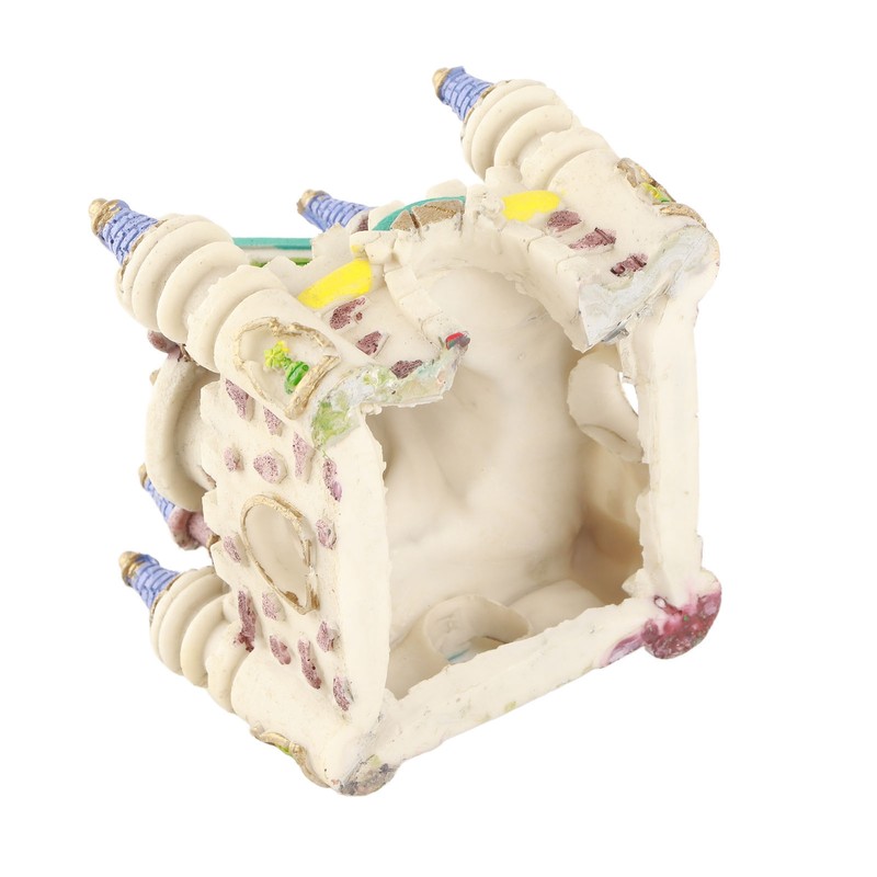 Aquarium Resin Castle Decoration High Simulation Fish Tank Roman Castle
