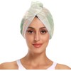 Toallas de microfibra para el cabello con botones para todos