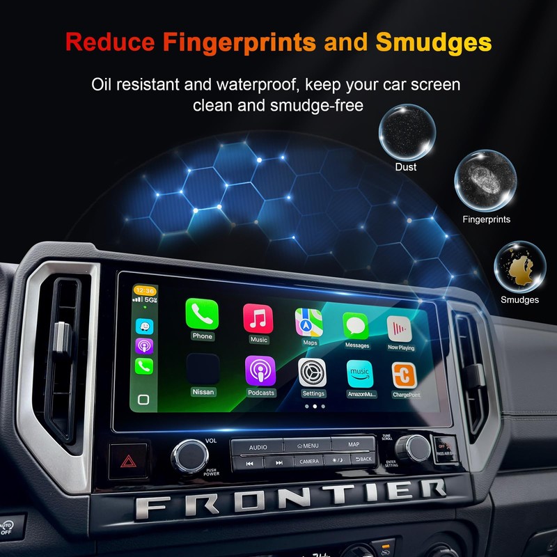 for 2025 Nissan Frontier Screen Protector for 2025 Frontier Pro-4X/Pro-X/SL/SV