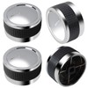 Gas Grill Knobs, Grill Control Knob Replacement Chrome Plated Plastic
