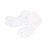 Kyoetsu Tetoron Broad Socks, White Tabi, 4 Pieces, Unisex, 8.3