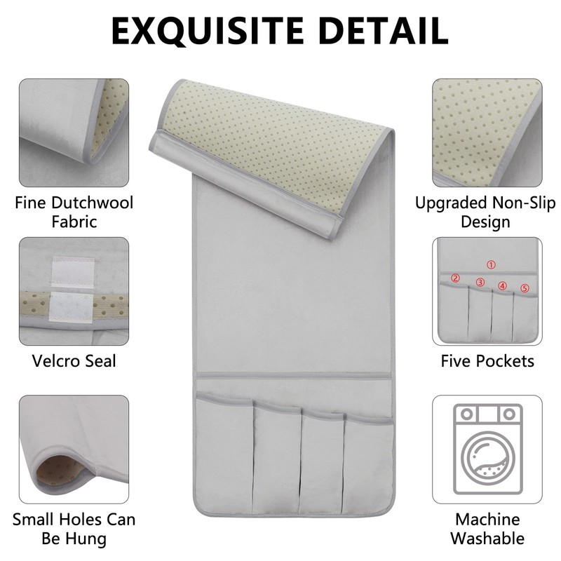 WETRBWEH Remote Control Holder for Armchair, Couch Caddy Organizer TV
