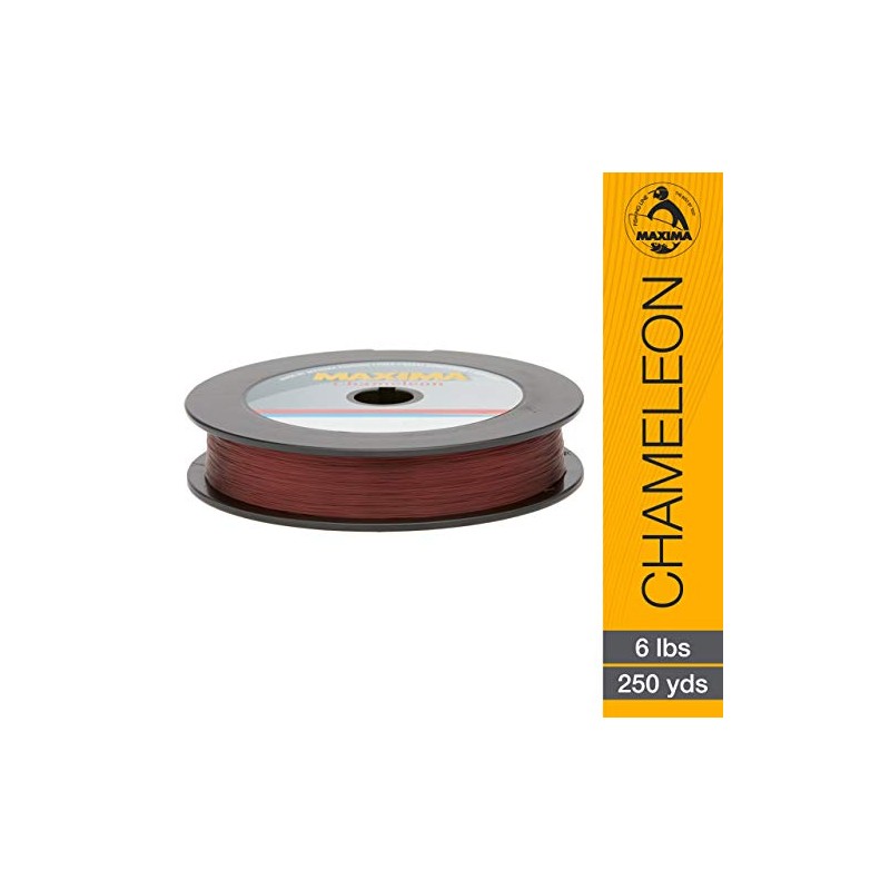 Maxima Fishing Line One Shot Spools, Chameleon, 6-Pound/250-Yard