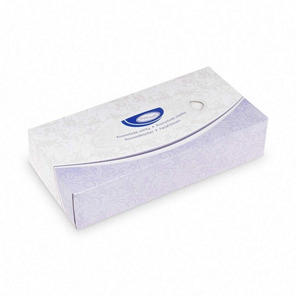 VEPATIM 400 Cosmetic Tissues 100% Cellulose 2-Ply in Dispenser Box