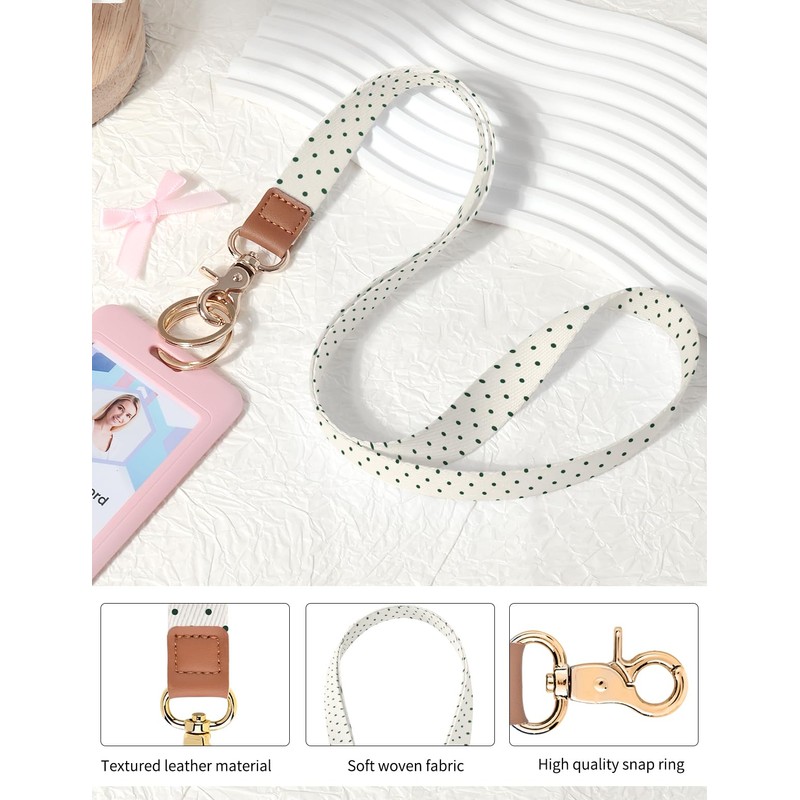 Knagsfa Lanyards for Keys, Neck Lanyards for ID Badges with