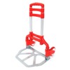 FCH Folding Hand Truck, Aluminum Portable Folding Hand Cart,165lbs Capacity
