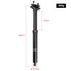 Dropper Post Aluminum Alloy Hydraulic Dropper Seatpost for 22.2mm Handle