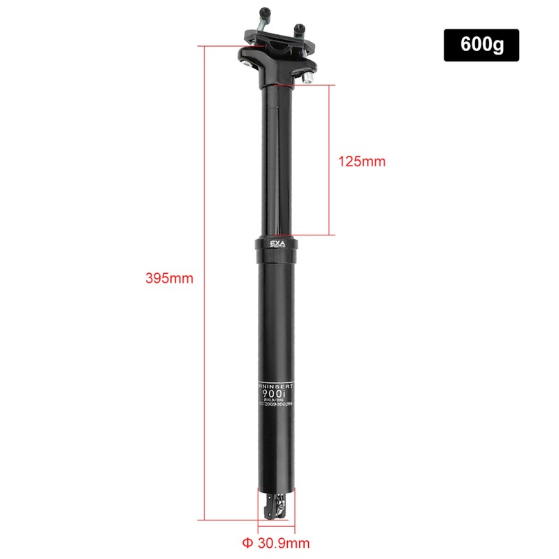 Dropper Post Aluminum Alloy Hydraulic Dropper Seatpost for 22.2mm Handle