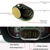 Digital Car Thermometer, Ruspela Car Thermometer Digital Clock Car Vehicles