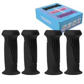 TIKBRO Bike Handlebar Grips for Kids – Non-Slip Scooter Handle Grips for Boys and Girls, Soft TPR Rubber Fits Balance Bikes, Tricycles