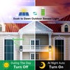 Kuniwa 2 Pack Solar Wall Lantern Lights Outdoor Dusk to