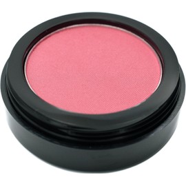 Pure Ziva Tulip Deep with Tints of Coral Red Purple Magenta Blush Pressed Cheek Blush Pressed Cheek Color Contour Powder, Talc & Paraben Free, 4 Grams, No Animal Testing & Cruelty Free
