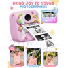 Kids Camera Instant Print, Christmas Birthday Gifts for 3 4